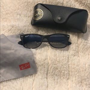 Matte Black polarized Ran Bans